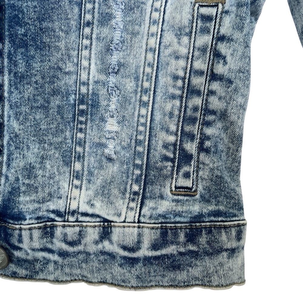 Iconic Rock Jimmy Hendrix Custom Denim Jacket - S/M - Sexy Party Cocktail - Madz - Picture 15 of 17